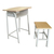 可定制双层斗课桌椅  塑钢学生桌缩略图1