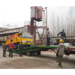 金力机械服务保障-10吨叉车集装箱装卸平台订做