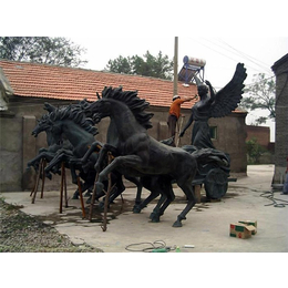 铜马雕塑(图)-铜马雕塑厂家-新疆铜马