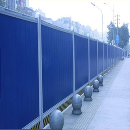 迈伦厂家 供应彩钢围挡 道路施工彩钢围挡PVC围挡复合板围挡