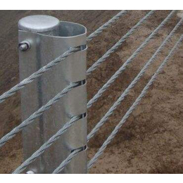 钢索交通防护栏+达州绳索护栏现货+柔性绳索护栏生产厂家