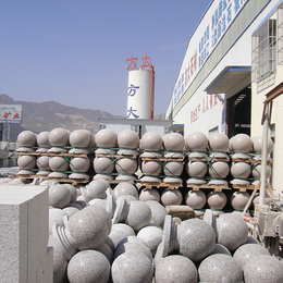 花岗岩石球-石球价格-直径60cm花岗岩石球