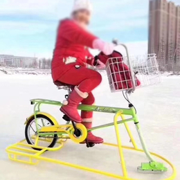 冰雪娱乐园设备 雪上自行车 冰上自行车 冰雪两用自行车