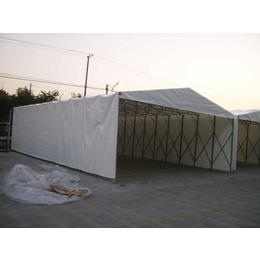  洪山蔡甸推拉帐篷移动式雨棚收缩制造大型活动雨棚工厂