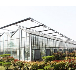 玻璃温室施工-汉威温室(在线咨询)-巢湖玻璃温室