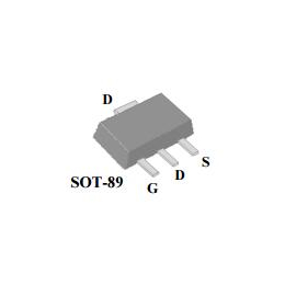 现货mos管 100V 8A SOT-89 HN0801 缩略图