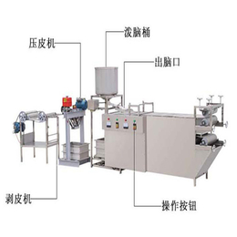 曲靖豆腐皮机器-宏金食品机械-大型豆腐皮机器