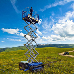 履带升降机 全自动高空作业平台 电动升降车 液压升降台