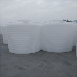 菏泽4吨塑料桶PE加厚立式白色储罐耐腐蚀化工桶图