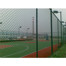 学校*组装式运动场PVC材质勾花网 球场勾花网