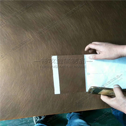 特攻201304不锈钢发黑古铜板彩色装饰板不锈钢表面处理加工