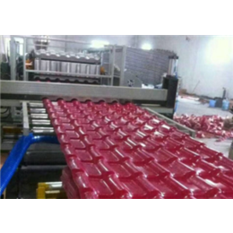 供应PVC树脂瓦生产线 塑料波浪瓦设备 竹节瓦生产线