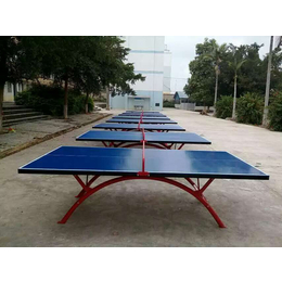 广西标准室外乒乓球桌*训练 防水防晒家用折叠户外乒乓球台
