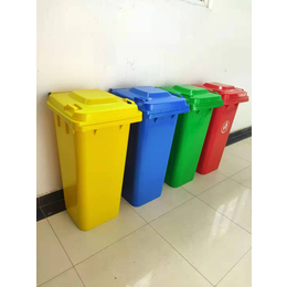 武汉垃圾桶-益乐塑业厂-120L塑料环卫垃圾桶