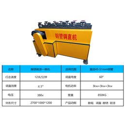大棚管调直机-鼎涵机械-漯河大棚管调直机