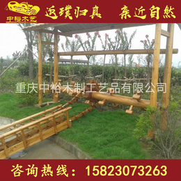 贵州遵义防腐木水车26米大型景区水车广西景观水车厂家