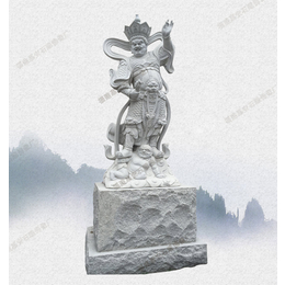  门口四大天王雕塑 杭州大型石雕佛像安装