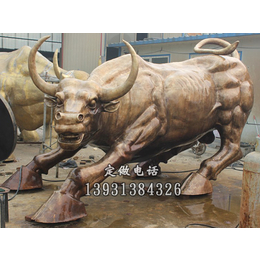 大型铜牛雕塑定制-铜牛雕塑定制-怡轩阁铜工艺品