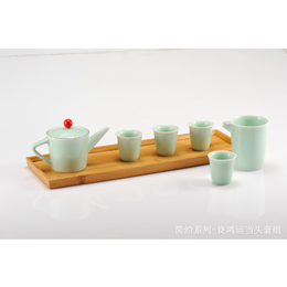 古婺窑火·玉青瓷(图)-陶瓷茶具厂家-泰安陶瓷茶具