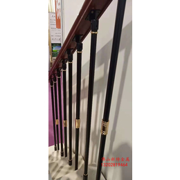 铜板雕花楼梯扶手 不同风格仿铜雕刻楼梯单支栏杆缩略图