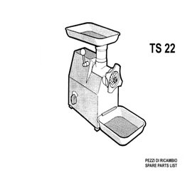 绞肉机 意大利OMAS奥马氏牌TS-22绞肉机