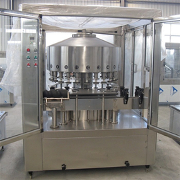 小型矿泉水灌装封口生产线价格-青州鲁泰饮料机械