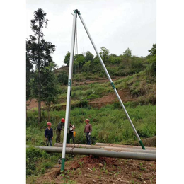 芜湖市10米小型线杆立杆机 分体起重立杆器