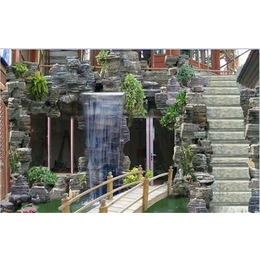 假山喷泉-河北旭泉园林公司-水景假山喷泉