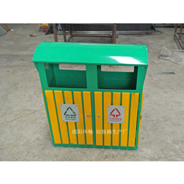 蜀南竹海垃圾桶供应 木条垃圾箱 金属环卫垃圾桶缩略图