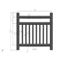 仿木护栏杆-水泥仿木护栏杆-惠州水泥仿木护栏杆座椅
