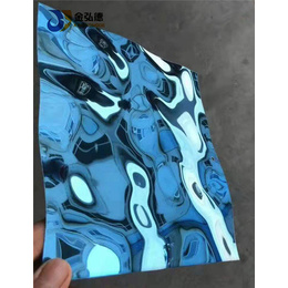  邵阳304不锈钢板激动加工生产水波纹装饰板材