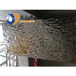  慈溪201不锈钢装饰板激动加工生产水波纹装饰板材