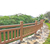 梧州防护洪堤护栏效果图片 仿木栏杆厂家案例 艺高景观缩略图2
