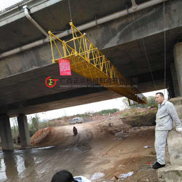 桥梁雨水管安装*吊篮设备 正景桥梁高空施工平台