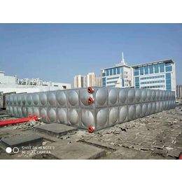 滨州不锈钢水箱厂家 焊接组合保温水箱价格 方形消防水箱304