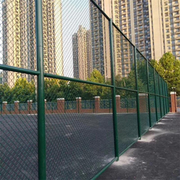 室外塑胶球场围栏网  篮球场围网  隔离勾花网