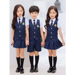 清远小学校服定制- 旺朵纺织-春秋季小学校服定制