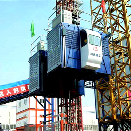 1吨单笼施工升降机 1吨客货电梯 单笼SC100型施工升降机
