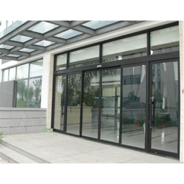 延安玻璃自动门-凯泽工程铜门-玻璃自动门