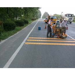 厂区道路标线施工-安徽道路标线-合肥昌顺标线施工(多图)