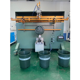 台州市塑料桶丝印机厂家涂料桶伺服电动滚印机加仑花盆印刷机