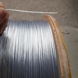 不锈钢钢丝 镀锌钢丝绳 涂塑钢丝绳供应商