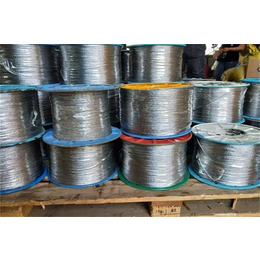 厂家生产钢结构屋面用钢丝绳  拉网涂塑钢丝绳价格