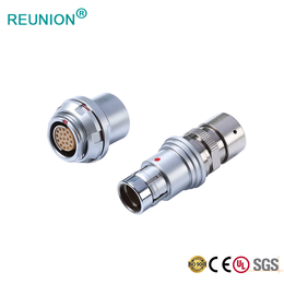 REUNION F系列推拉自锁金属连接器
