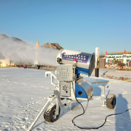 滑雪场设备自动造雪机出雪量冰雪乐园设备