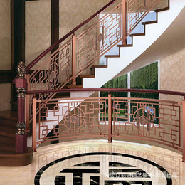 西安法式铜艺楼梯 低调的与众不铜