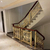 兰州市别墅安装K金铜艺楼梯尽显时尚之美缩略图2