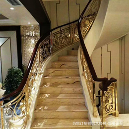 吉安高雅黄铜楼梯扶手设计图 堪称当代的艺术集合缩略图