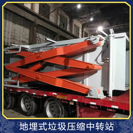 垃圾站压缩机械 水平式垃圾站压缩设备可发货到江苏常州