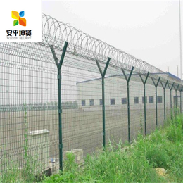 安平坤贤厂家订制机场安全铁丝网 防攀爬金属网 飞行区隔离网 